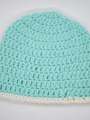 Green Crocheted Hat